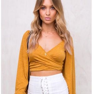 Wrap Top from Princess Polly.
